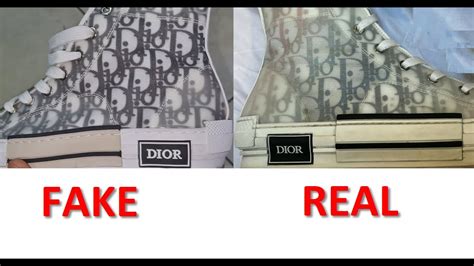 dior b23 high top fake vs real|Dior b23 checker.